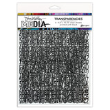 Ranger Dina Wakley MEdia Transparencies Typography Set 2 (MDA82668)