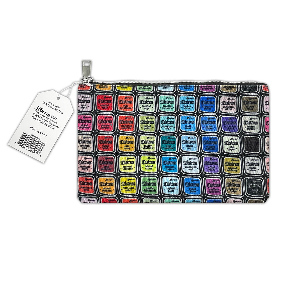 Ranger Tim Holtz Distress Zipper Bag - Medium (TDA85836)