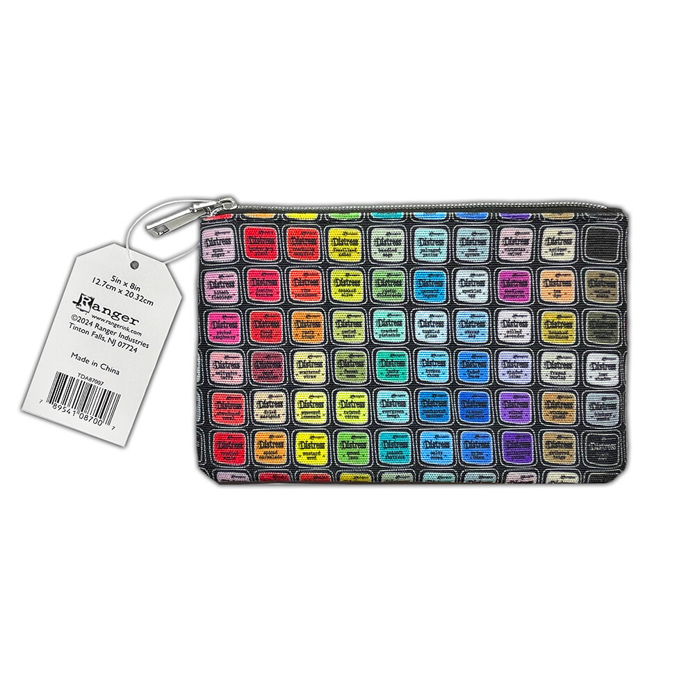 Ranger Tim Holtz Distress Zipper Bag - Small (TDA87007) Ranger Tim Holtz Distress Zipper Bag - Small (TDA87007)