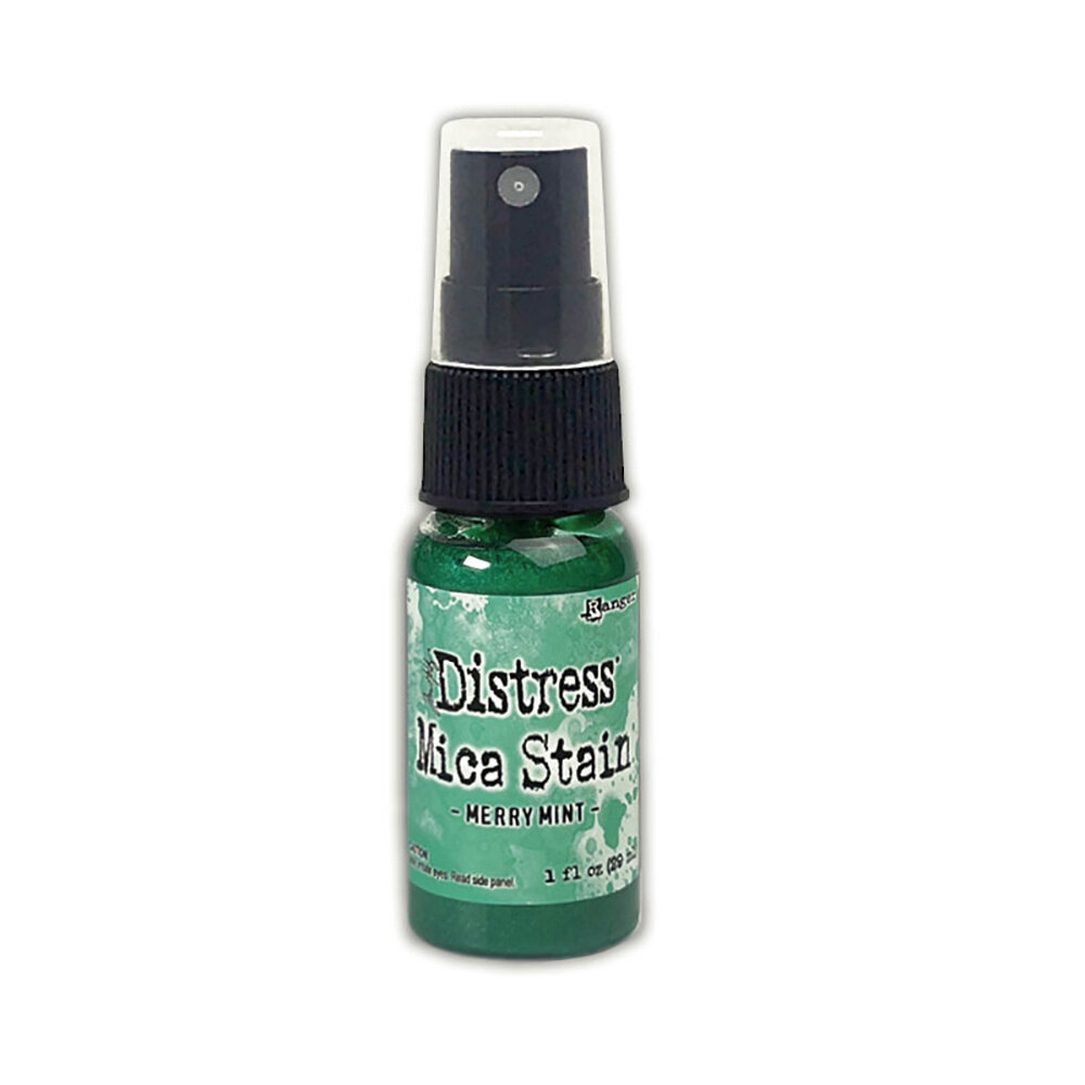 Ranger Tim Holtz Distress Mica Stains Holiday Merry Mint 1 fl oz (TSH87335)