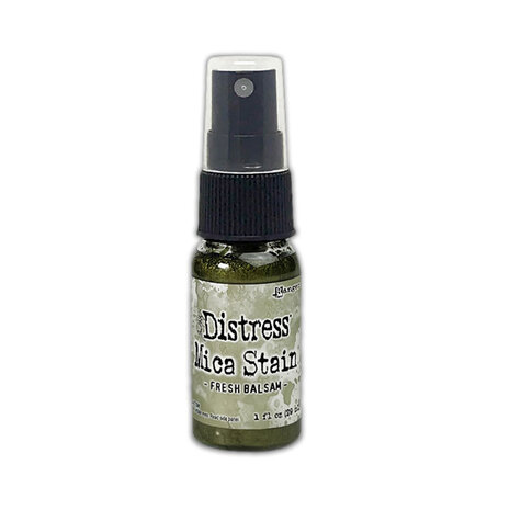 Ranger Tim Holtz Distress Mica Stain Holiday Fresh Balsam 1 fl oz (TSH87236) Ranger Tim Holtz Distress Mica Stain Holiday Fresh Balsam 1 fl oz (TSH87236)