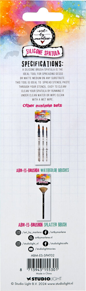 Art By Marlene Silicone Spatula (ABM-ES-SPAT02) (BASIC)