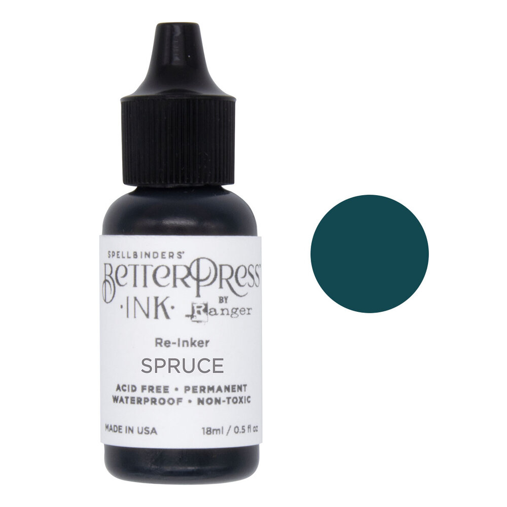 Spellbinders BetterPress Ink Reinker Spruce (BPI-035)
