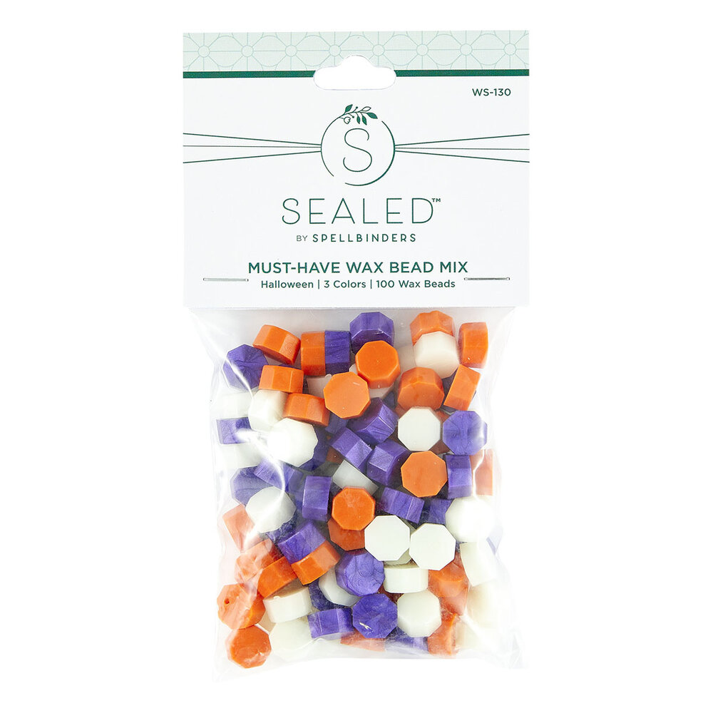 Spellbinders Must-Have Wax Bead Mix Halloween (100pcs) (WS-130)