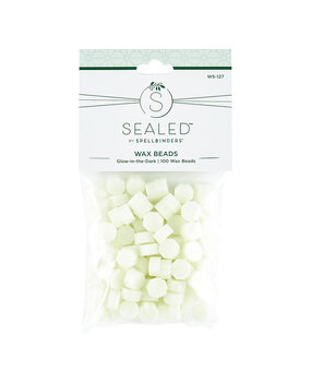 Spellbinders Glow-in-the-Dark Wax Beads (100pcs) (WS-127)