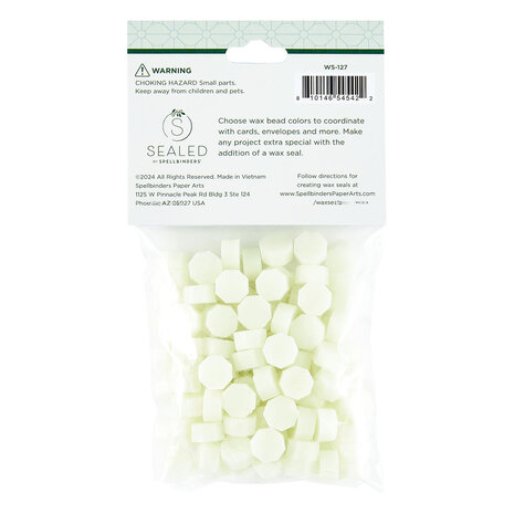 Spellbinders Glow-in-the-Dark Wax Beads (100pcs) (WS-127)
