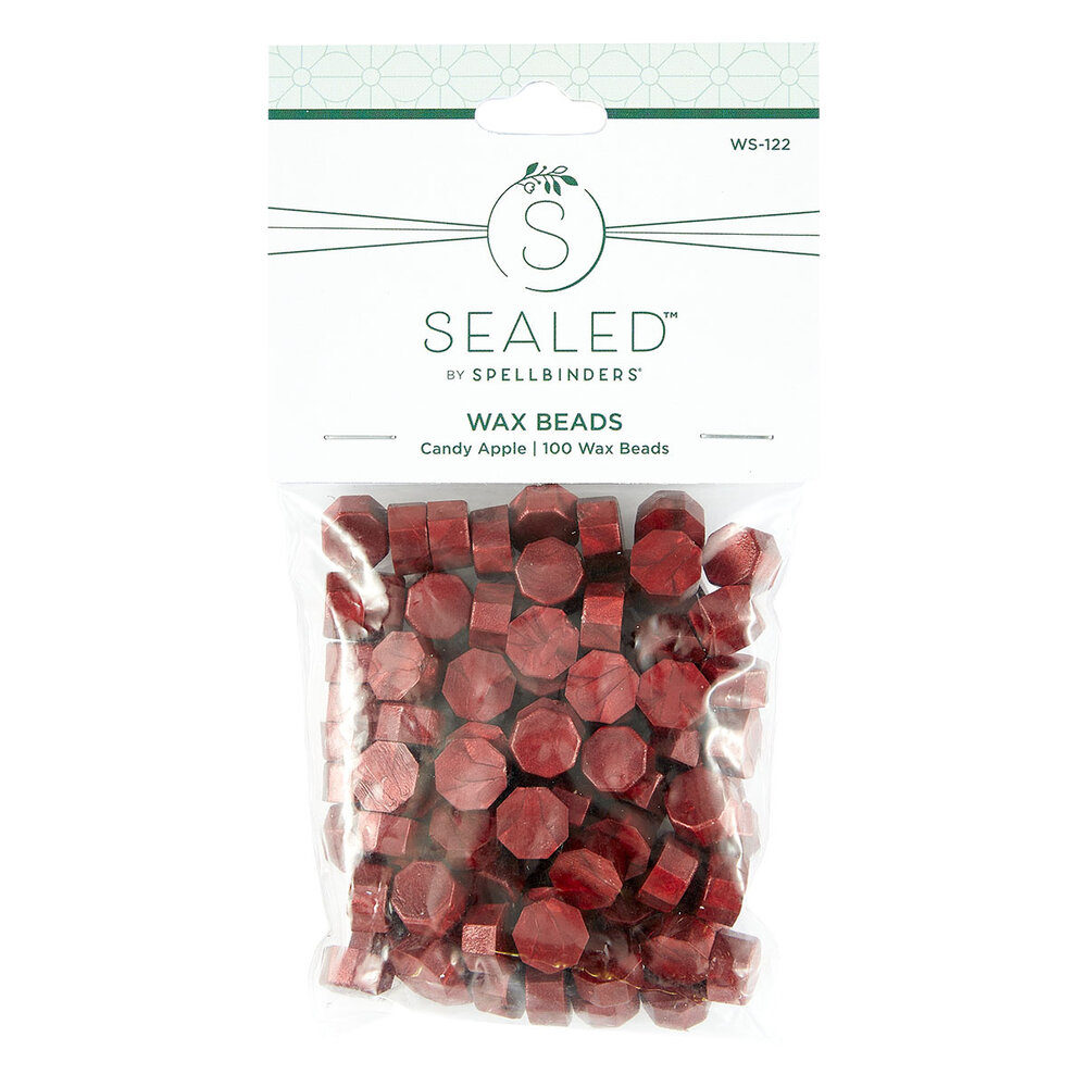 Spellbinders Candy Apple Wax Beads (100pcs) (WS-122)