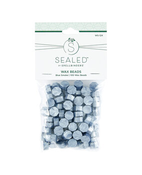 Spellbinders Blue Smoke Wax Beads (100pcs) (WS-124)