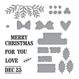 Spellbinders Christmas Gifting Stamp & Die Set (SDS-196)