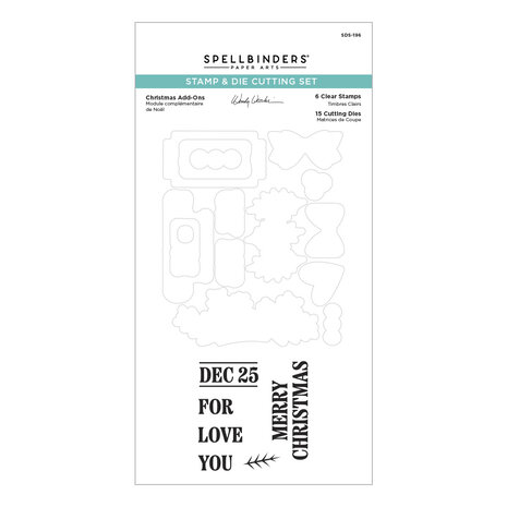Spellbinders Christmas Gifting Stamp & Die Set (SDS-196) Spellbinders Christmas Gifting Stamp & Die Set (SDS-196)