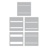 Spellbinders Plaid Builder Layered Stencil (STN-100)