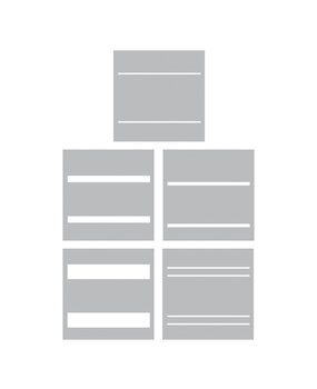 Spellbinders Plaid Builder Layered Stencil (STN-100)