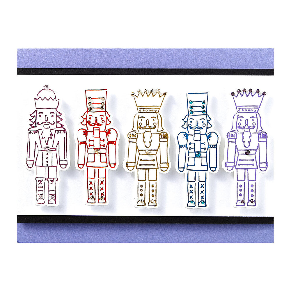 Spellbinders Nutcracker Trio Press Plate & Die Set (BP-222) (DISCONTINUED) Spellbinders Nutcracker Trio Press Plate & Die Set (BP-222) (DISCONTINUED)