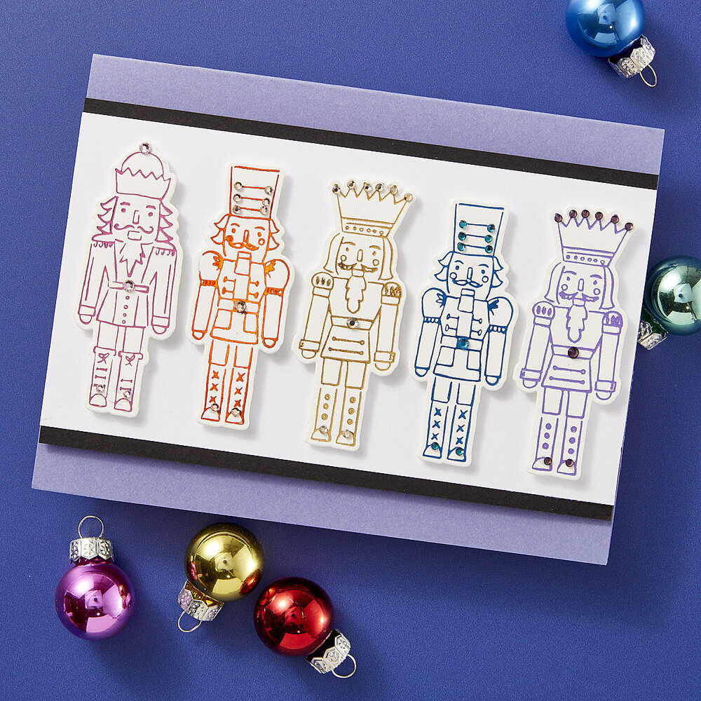 Spellbinders Nutcracker Trio Press Plate & Die Set (BP-222) (DISCONTINUED) Spellbinders Nutcracker Trio Press Plate & Die Set (BP-222) (DISCONTINUED)