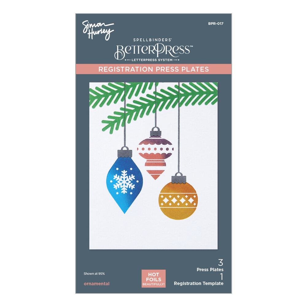 Spellbinders Ornamental Press Plates (BPR-017) (DISCONTINUED) Spellbinders Ornamental Press Plates (BPR-017) (DISCONTINUED)