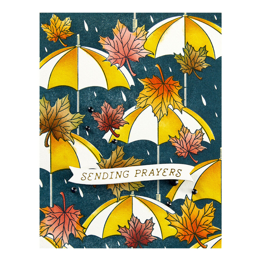 Spellbinders Autumn Rain Press Plate (BP-224) (DISCONTINUED) Spellbinders Autumn Rain Press Plate (BP-224) (DISCONTINUED)