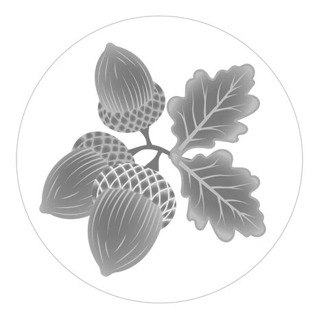 Spellbinders Acorn Trio 3D Wax Seal Stamp (WS3D-012)