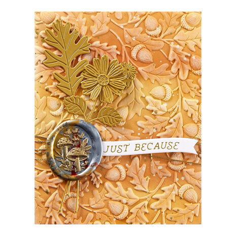 Spellbinders Acorn Trio 3D Wax Seal Stamp (WS3D-012)