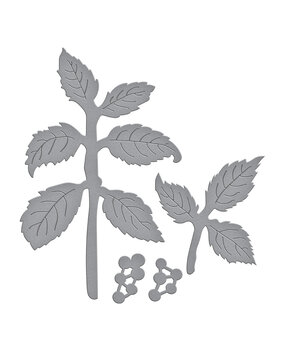 Spellbinders Black Alder Etched Dies (S4-1362) (DISCONTINUED)