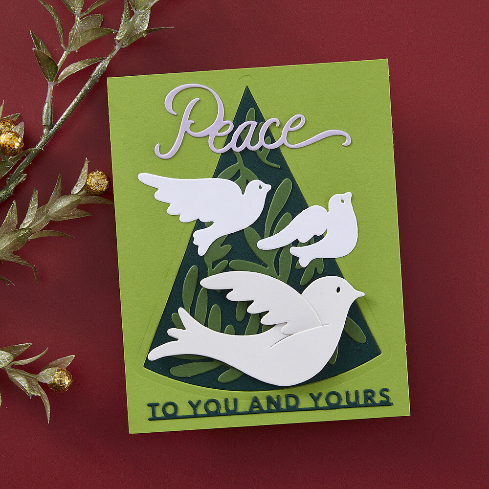 Stampendous Peace Dove Cutting Dies (S5-667) (OUTLET)