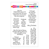 Stampendous Season of Wonder Sentiments Clear Stamp Set (STP-246) (OUTLET)