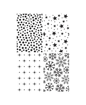 Spellbinders Holiday Backgrounds Panels Press Plates (BP-215) Spellbinders Holiday Backgrounds Panels Press Plates (BP-215)