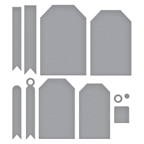 Spellbinders Essential Tags Etched Dies (S4-1375) Spellbinders Essential Tags Etched Dies (S4-1375)