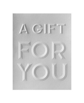 Spellbinders Beveled A Gift For You A2 Cardfront 3D Embossing Folder (E3D-093)