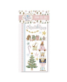 Papers For You Candy Christmas Rub On 3D Transfers (PFY-14195) Papers For You Candy Christmas Rub On 3D Transfers (PFY-14195)