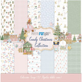 Papers For You Candy Christmas Scrap Paper Pack (12pcs) (PFY-13807)