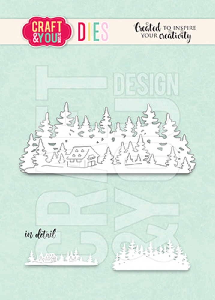 Craft & You Design Forest Line Dies (CYD-CW306)