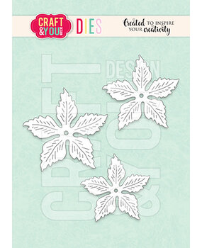 Craft & You Design Magda's Poinsettia Small Flower Dies (CYD-CW309)