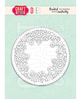 Craft & You Design Round Snowflakes Frame Dies (CYD-CW305)