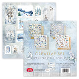 Craft & You Design Paint Over The Winter 12x12 Inch Creative Set 250gr (8sheets) (CYD-CSET-PT30-8)