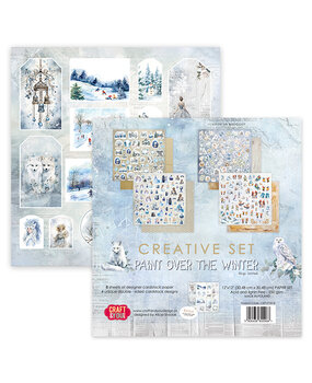 Craft & You Design Paint Over The Winter 12x12 Inch Creative Set 250gr (8sheets) (CYD-CSET-PT30-8)
