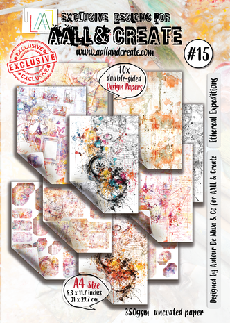 Aall and Create Design Paper A4 Ethereal Expeditions (AALL-PA-015) Aall and Create Design Paper A4 Ethereal Expeditions (AALL-PA-015)