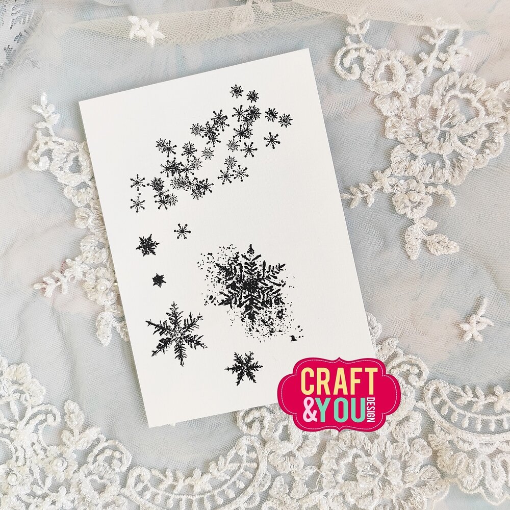 Craft & You Design Snowflakes Set Stamps (CYD-CS045)