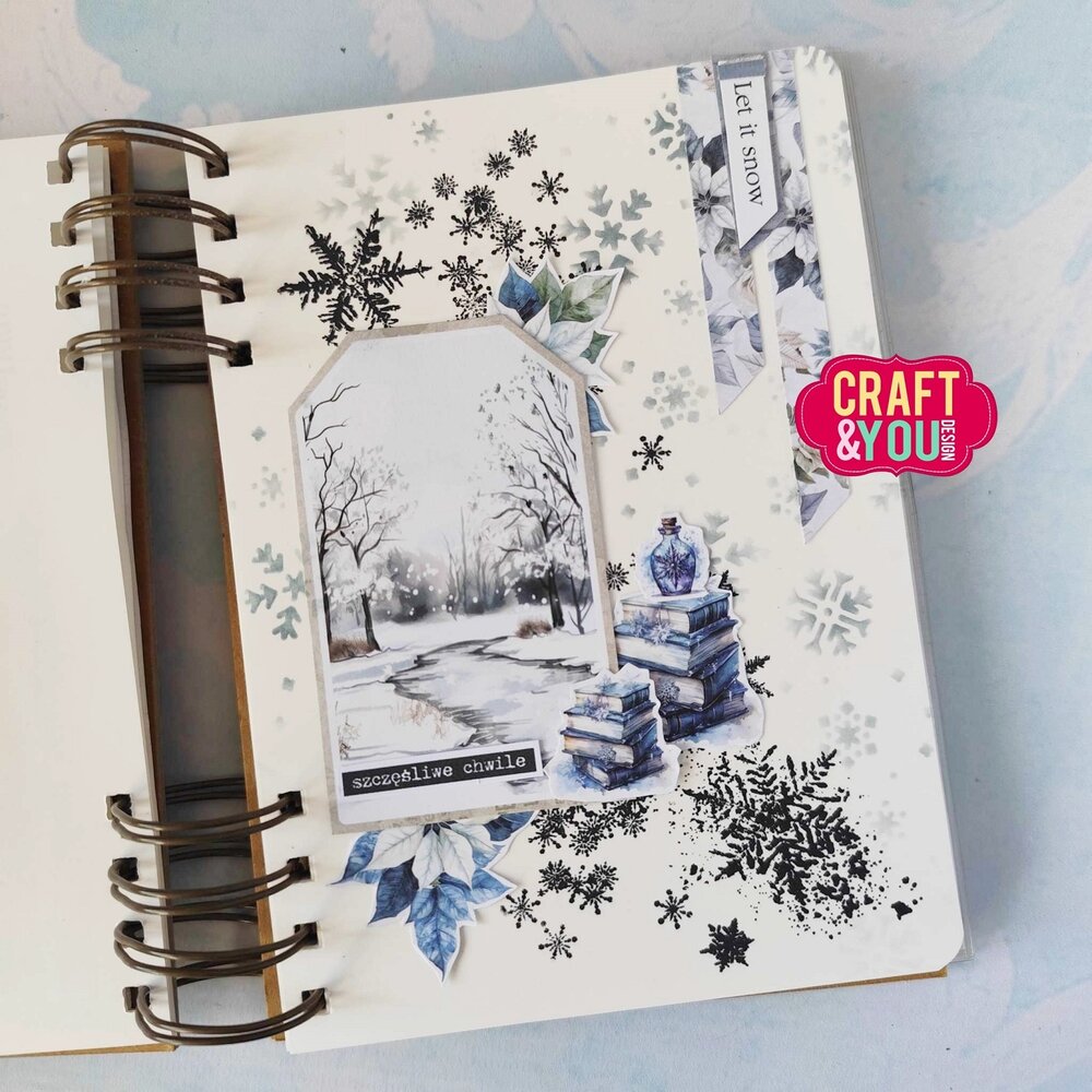 Craft & You Design Snowflakes Set Stamps (CYD-CS045)