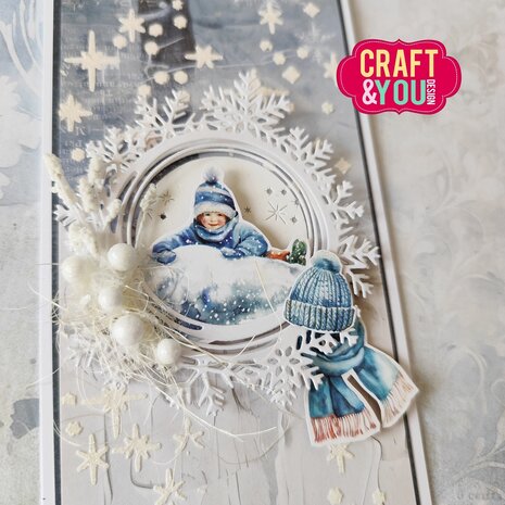 Craft & You Design Snowflakes Frame Dies (CYD-CW304) Craft & You Design Snowflakes Frame Dies (CYD-CW304)