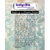 IndigoBlu Solo 4 Chess Moves Rubber Stamps (IND1346)