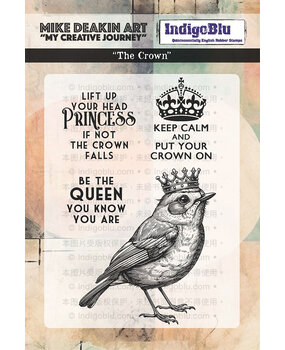IndigoBlu The Crown A6 Rubber Stamps (IND1330)