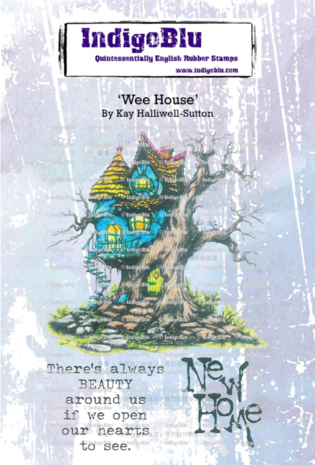 IndigoBlu Wee House A6 Rubber Stamps (IND1342)