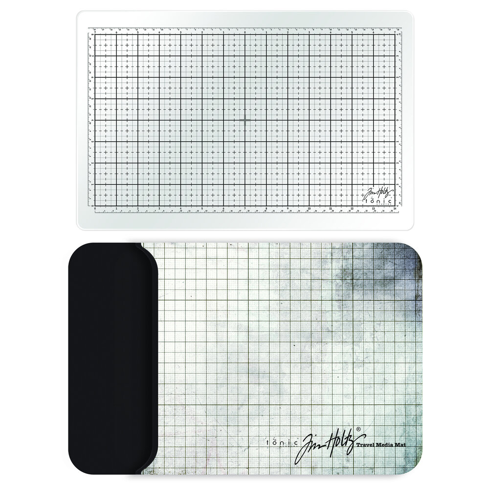 Tonic Tim Holtz Tim Holtz Travel Glass Studio Mat - White (2634e)