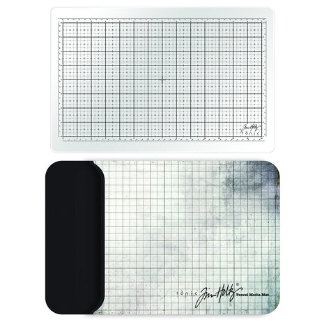 Tonic Tim Holtz Tim Holtz Travel Glass Studio Mat - White (2634e)