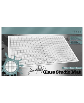 Tonic Tim Holtz Tim Holtz Glass Studio Mat - White (1912e)