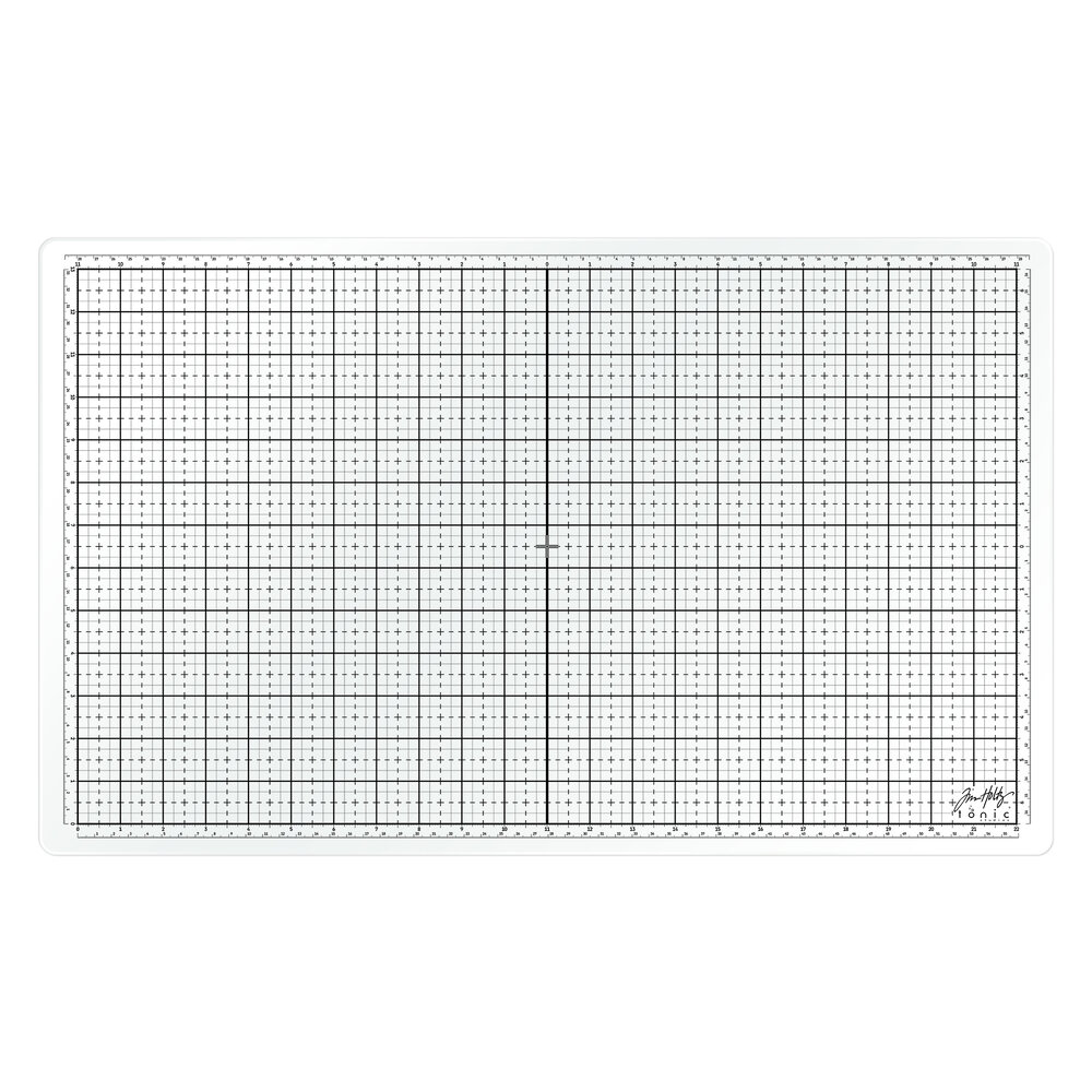 Tonic Tim Holtz Tim Holtz Glass Studio Mat - White (1912e)