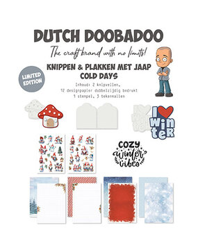 Dutch Doobadoo Crafty Kit Knippen en Plakken met Jaap - Cold Days (473.013.006)