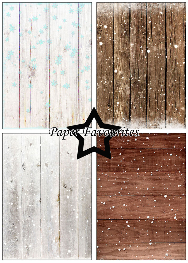 Paper Favourites Winter Woods A5 Paper Pack (PFA150)