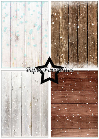 Paper Favourites Winter Woods A5 Paper Pack (PFA150)