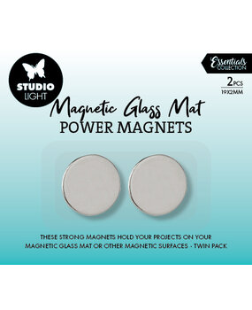 Studio Light Magnetic Glass Mat - Power Magnets (2pcs) (SL-TO-MAG01) (BASIC)